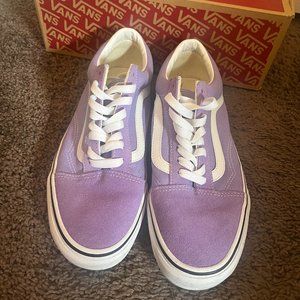 Womens Purple Vans Size 10